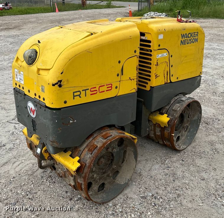 Wacker Neuson RTSC3 trench compactor - EH3872