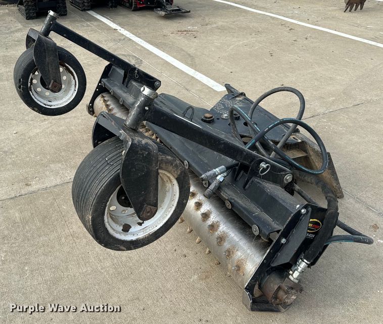 Quick Attach skid steer power rake - EH6677