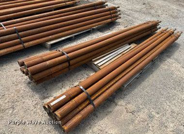 (20) 10' L x 2 1/2" diameter drill stems - EJ0581