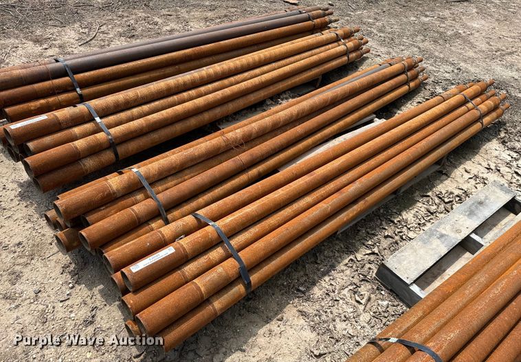 (20) 10' L x 2 1/2" diameter drill stems - EJ0583