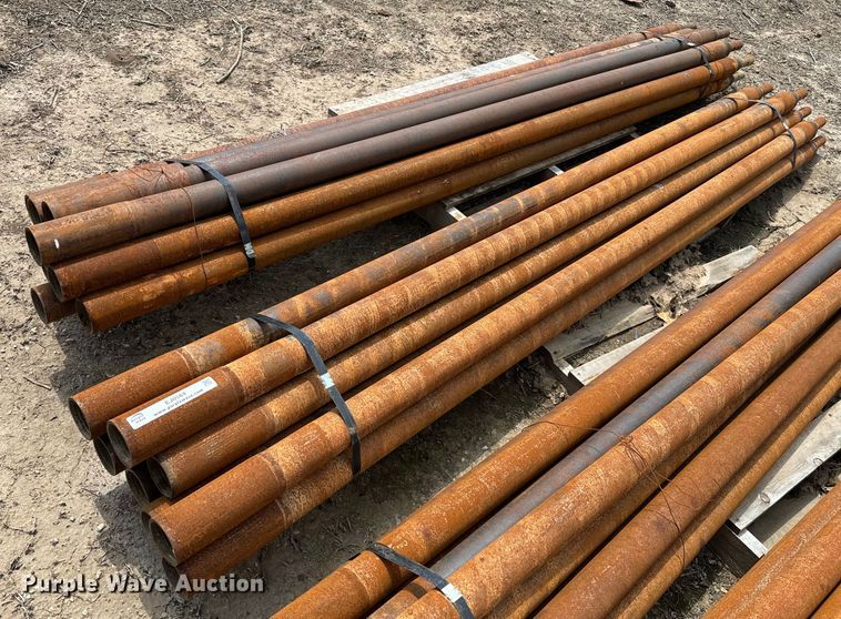 (20) 10' L x 2 1/2" diameter drill stems - EJ0584