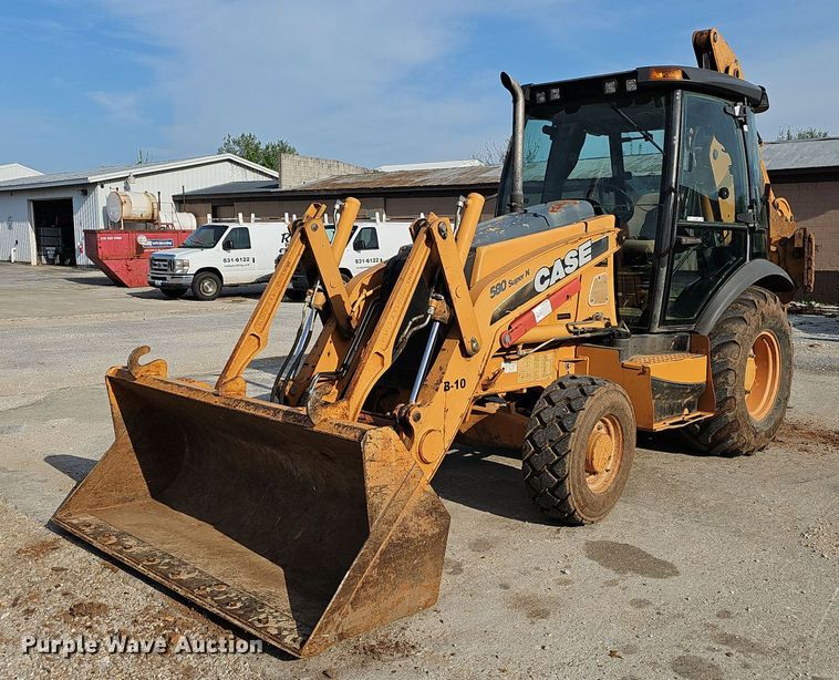 2011 Case 580 Super N backhoe - EJ6290