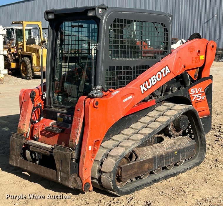 2019 Kubota  SVL75-2 tracked skid steer loader - EK4506