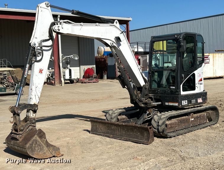 2014 Bobcat E63 M mini excavator - EK4508