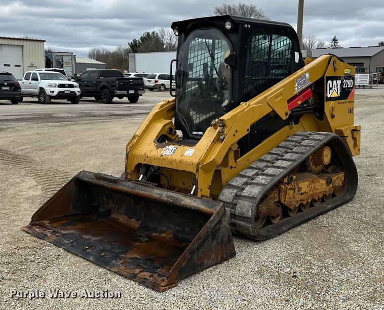 2015 Caterpillar 279D skid steer loader - LR9312