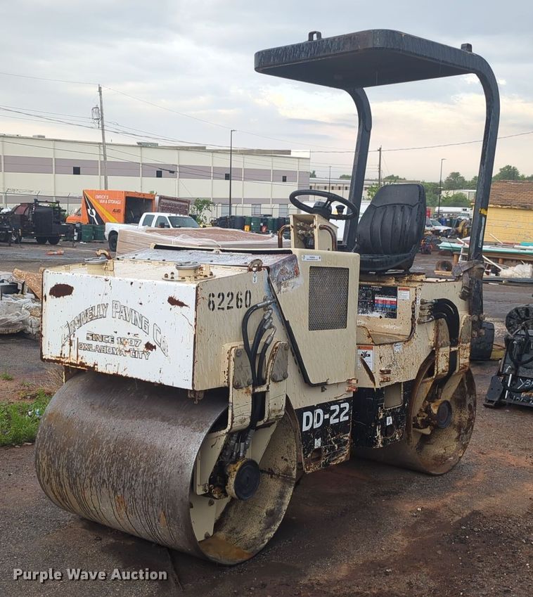 Ingersoll Rand DD-22 double drum vibratory roller - NZ9638