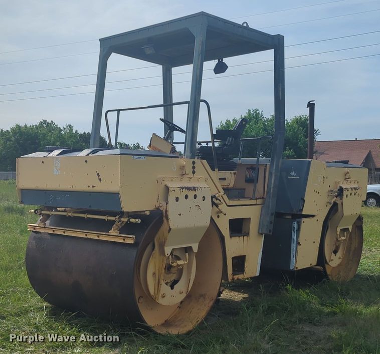 1990 Bomag BW161AD double drum vibratory roller - NZ9659