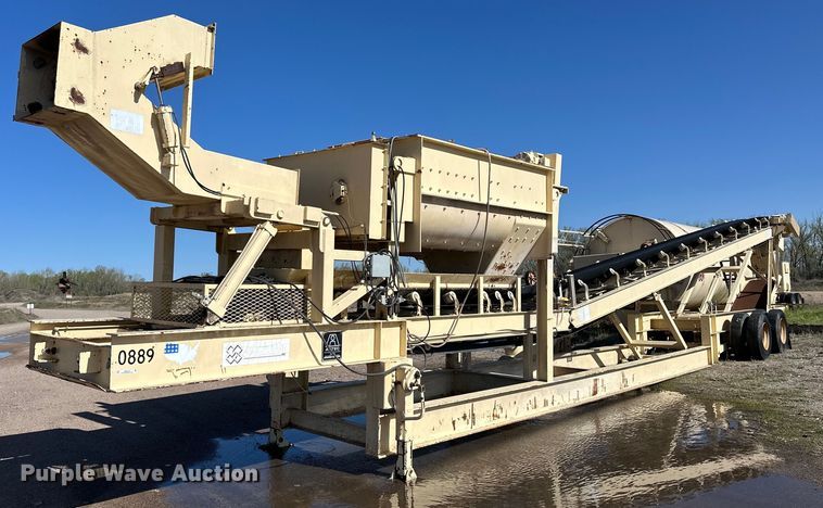 2005 Astec PLM-T400 pug mill - OE9179