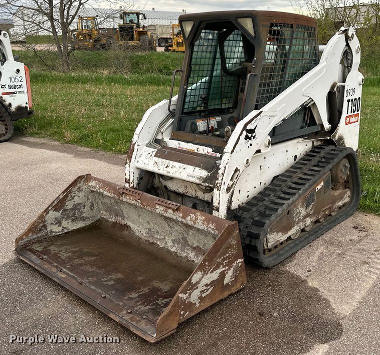 2008 Bobcat T190 tracked skid steer loader - OE9203