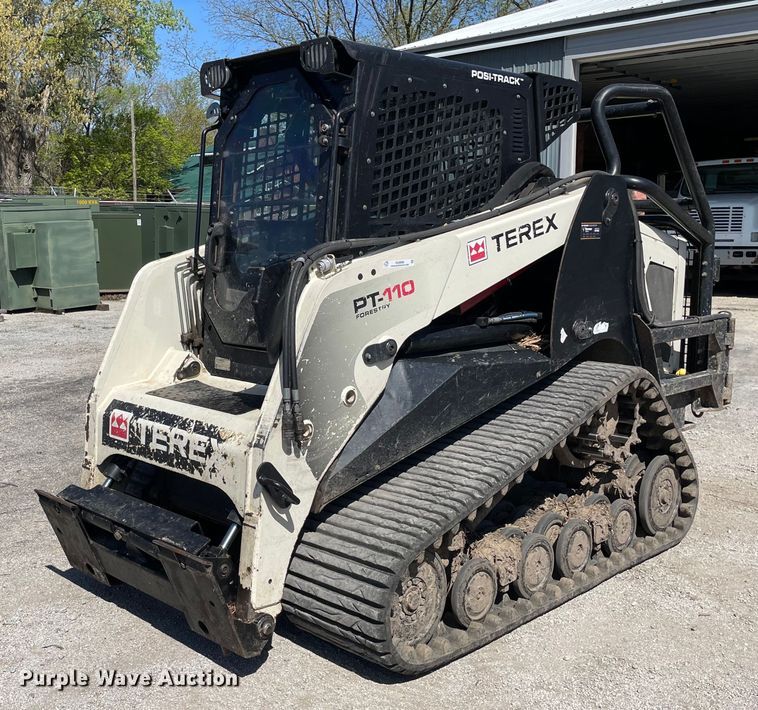 2015 Terex PT110F tracked skid steer loader - OG9896