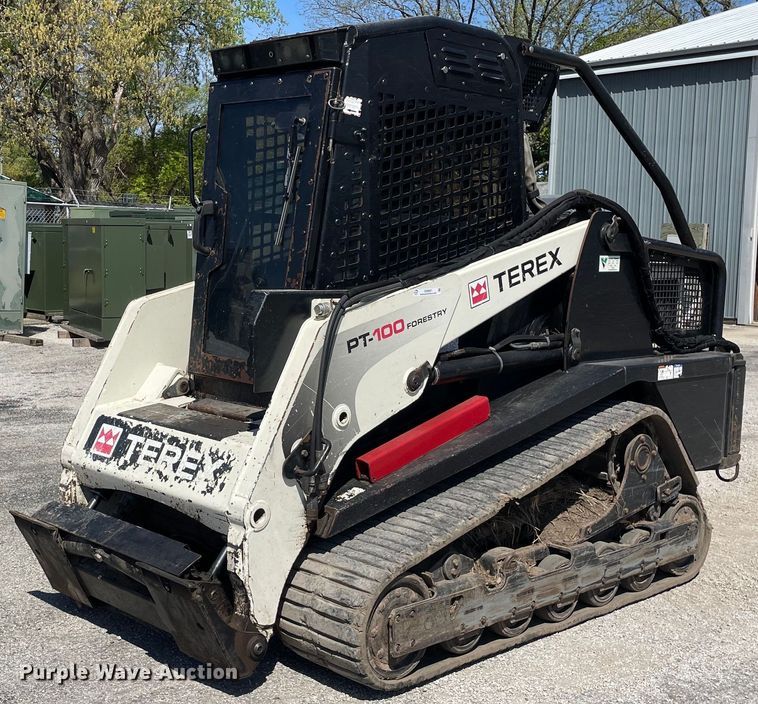 2010 Terex PT100  tracked skid steer loader - OG9897