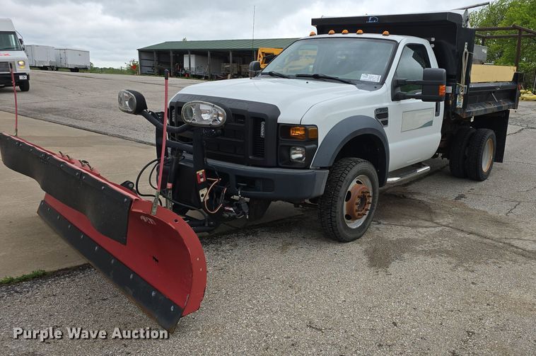 2010 Ford F550 Super Duty XL dump truck - DM1656