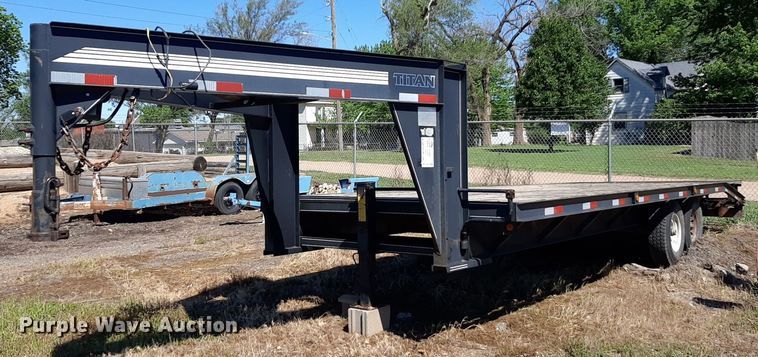 2002 Titan hydratail equipment trailer - DQ7058