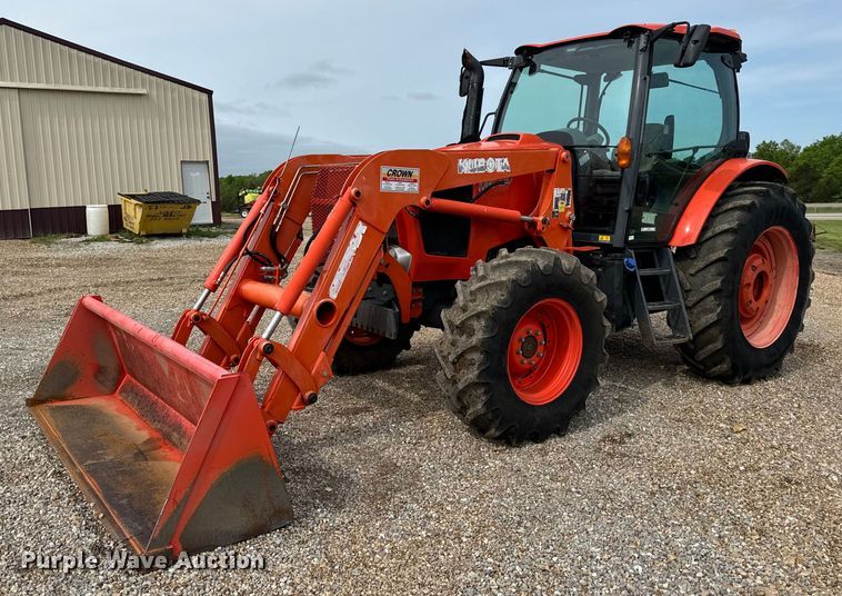 2016 Kubota M6-131 MFWD tractor - EH6733