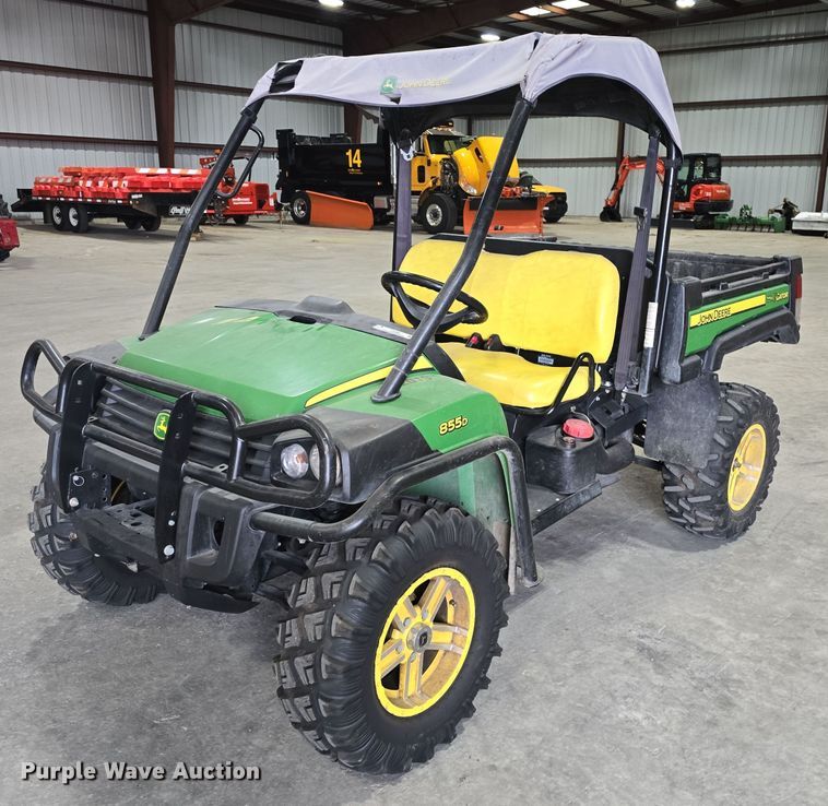 2012 John Deere 855D Gator utility vehicle - EK5868