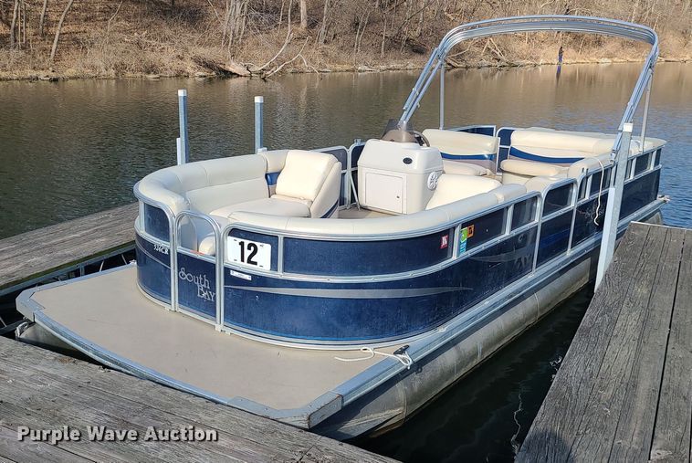 2011 South Bay 524CR pontoon boat - MQ9651
