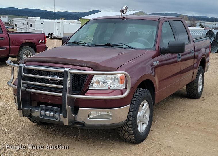 2004 Ford  F150 XLT SuperCrew pickup truck - NZ9775