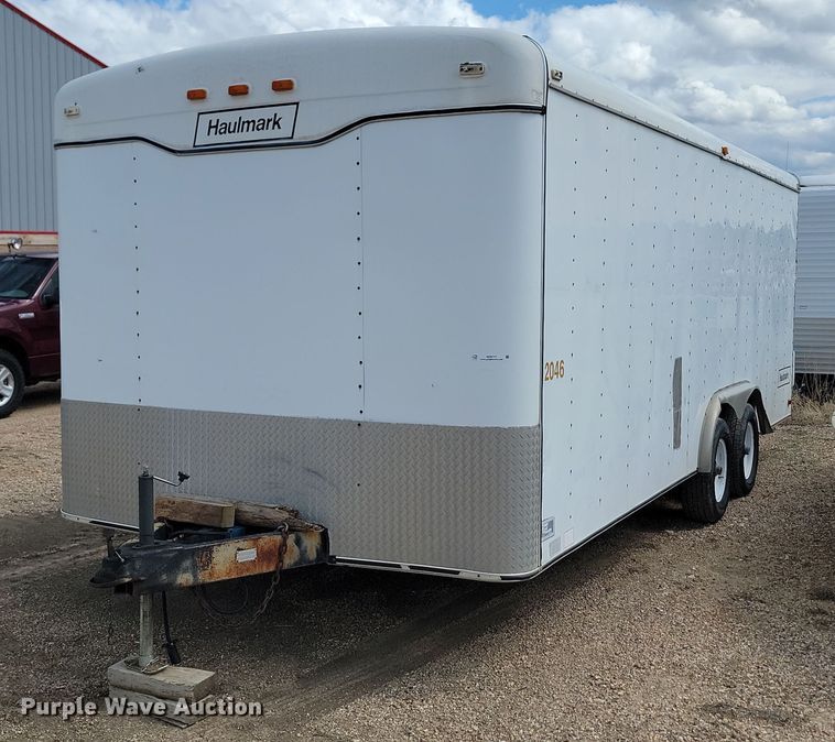 1996 Hallmark enclosed cargo trailer - NZ9777