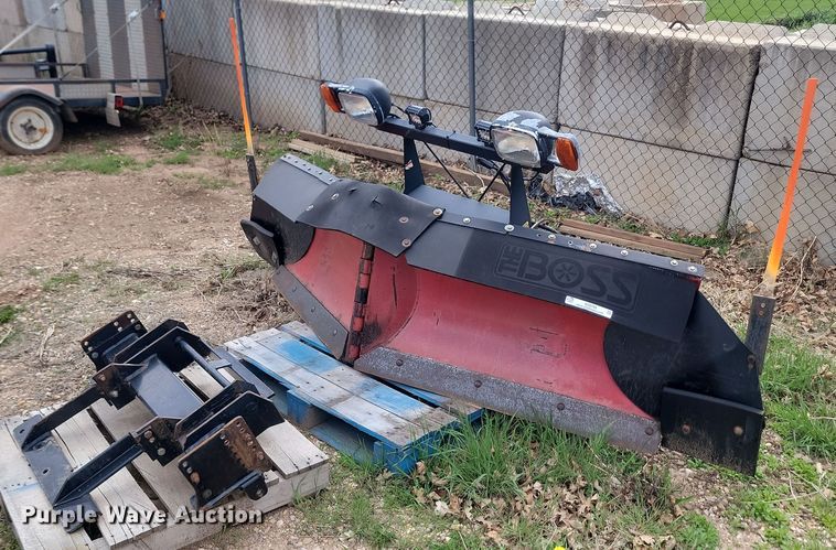 Boss Rapid Tach-II 90" W snow plow - NZ9795