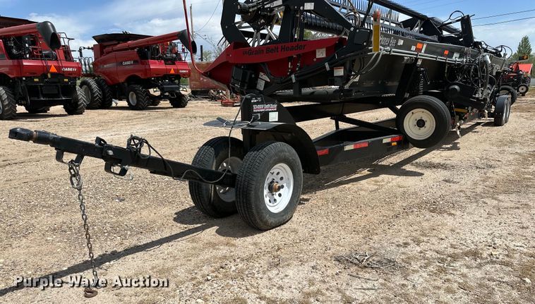 2013 J&M TB-6000 header trailer - DG4407