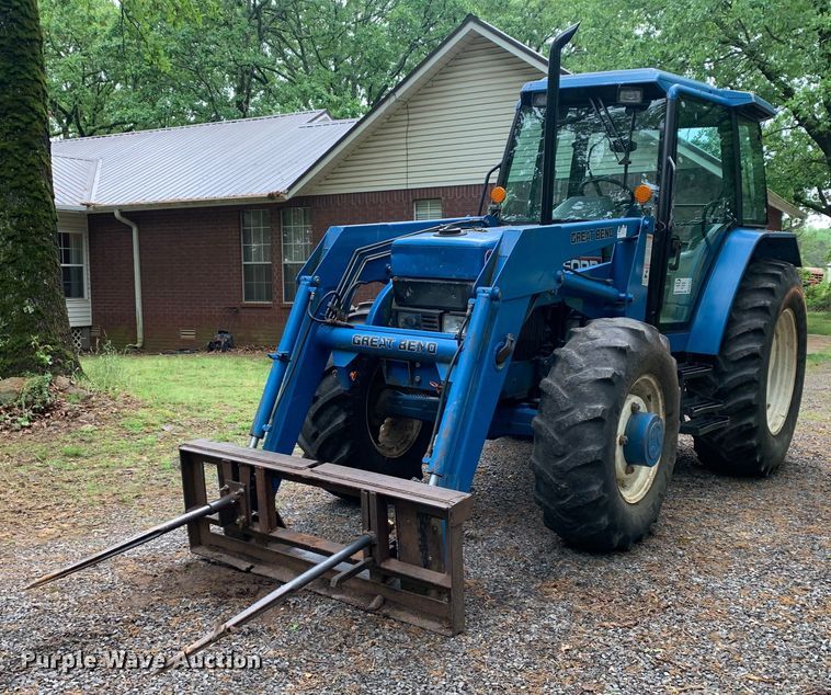 1993 Ford 7740 PowerStar SLE MFWD tractor - DM7827