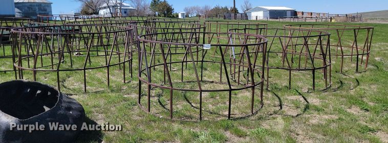 (6) round bale feeders - DP3554