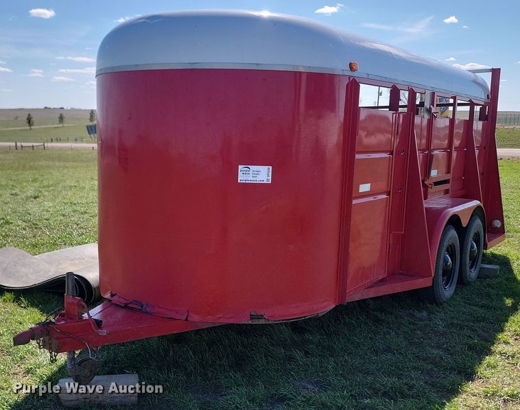 1979 S & S 6x16 livestock trailer - DP3568