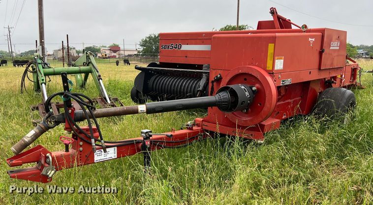 Case IH SBX540 small square baler - DS2965