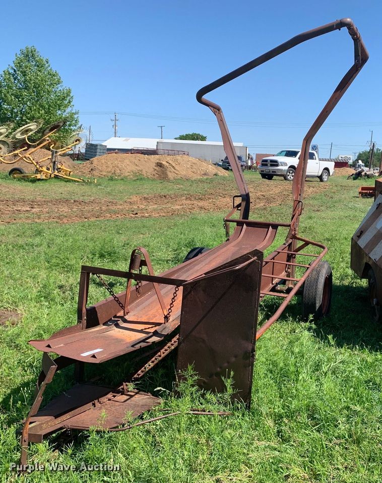 (2) hay bale loaders - KX9987