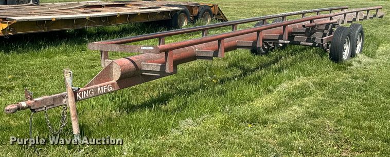 King hay bale trailer - ND9281
