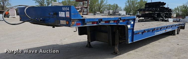1999 Trail King TK70SA-462 drop deck trailer - DP0855