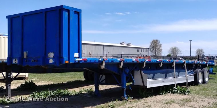 1998 Transcraft  flatbed trailer - DQ6097
