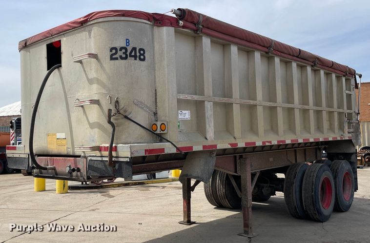 1987 Dorsey end dump trailer - DS5466