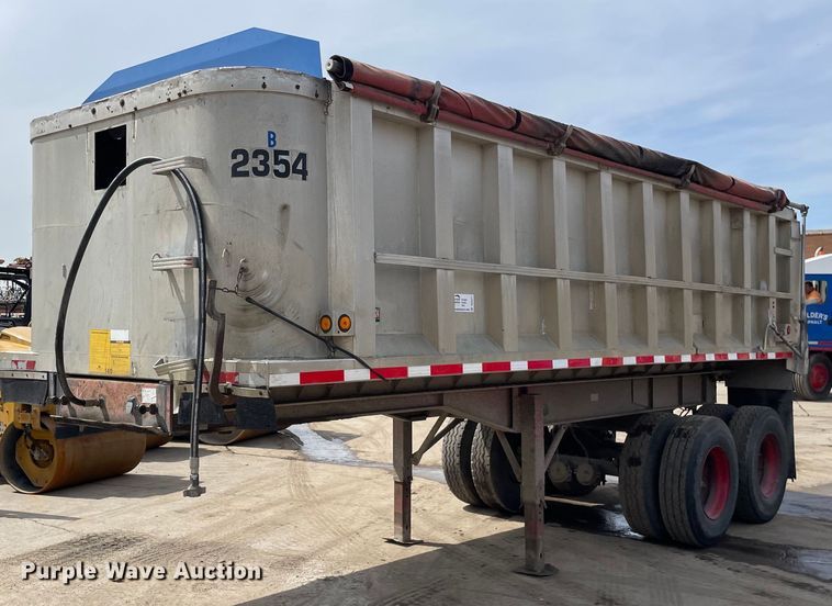 1987 Dorsey end dump trailer - DS5471