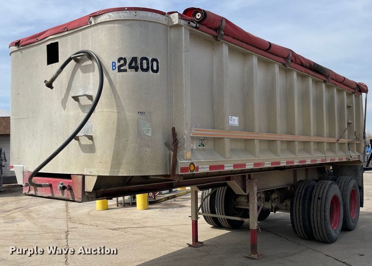 1990 Palmer  end dump trailer - DS5474