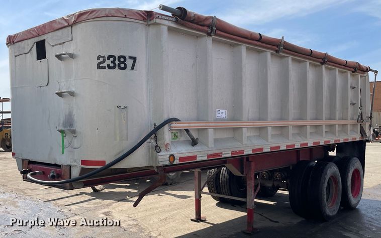 1990 Palmer  end dump trailer - DS5476