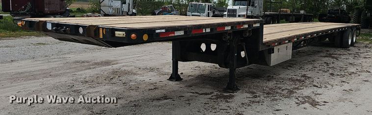 2005 Lufkin  Paymaster  drop deck equipment trailer - EJ6325