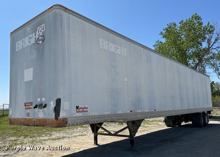 2002 Hyundai  V12530152AJS dry van trailer - NL9707