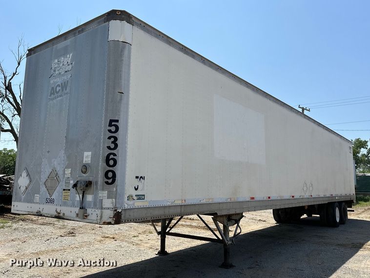 1999 Stoughton  AVW-535T-S-C-AR dry van trailer - NR9843