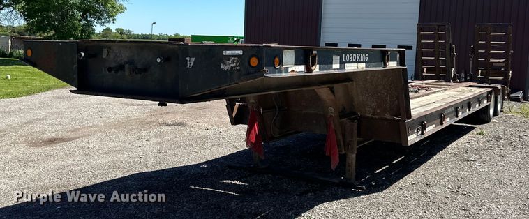 2005 Load King CS352 equipment trailer - NT9194