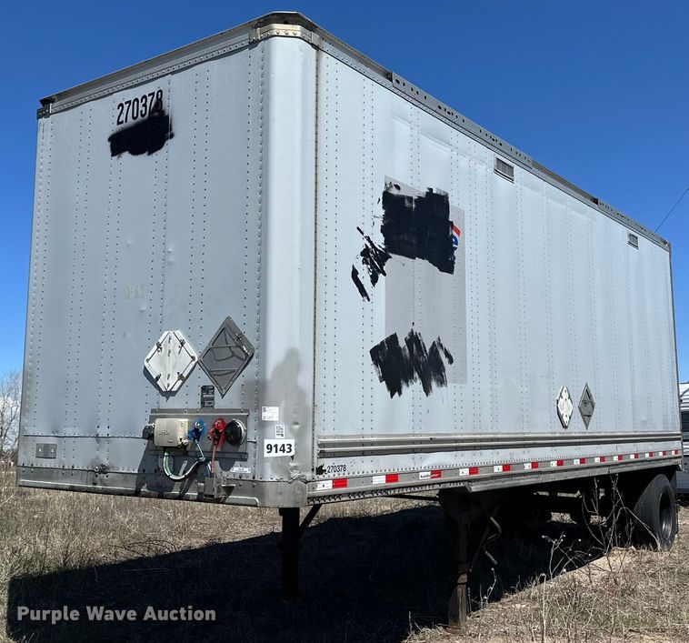 2012 Stoughton DVW-285S-C-WDC dry van trailer - OE9159