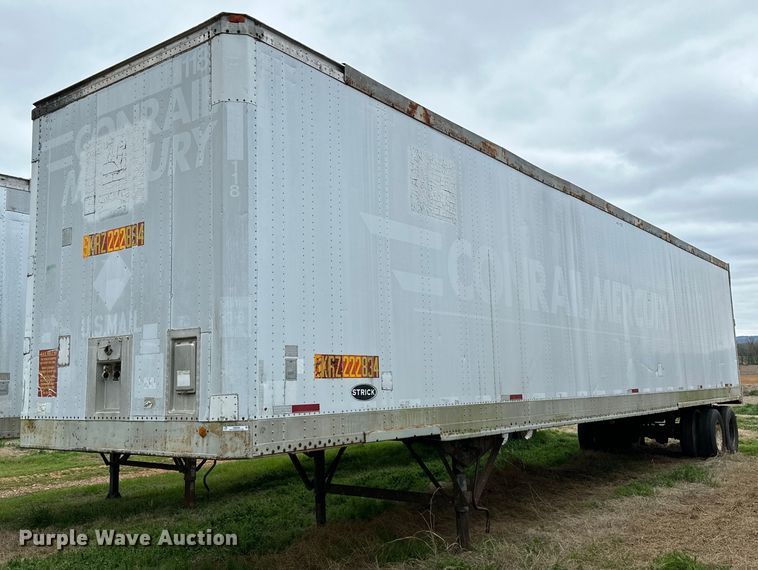 1990 Strick dry van trailer - OM9359