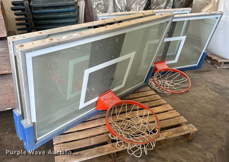 (4) Porter basketball goals - NV9214