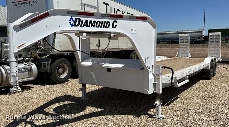 2024 Diamond C LPX210 equipment trailer - DK6572