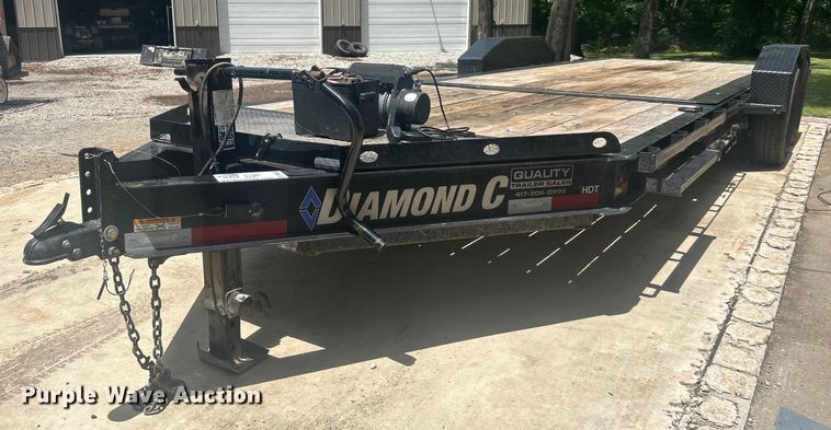 2021 Diamond C tilt deck equipment trailer - DO6480