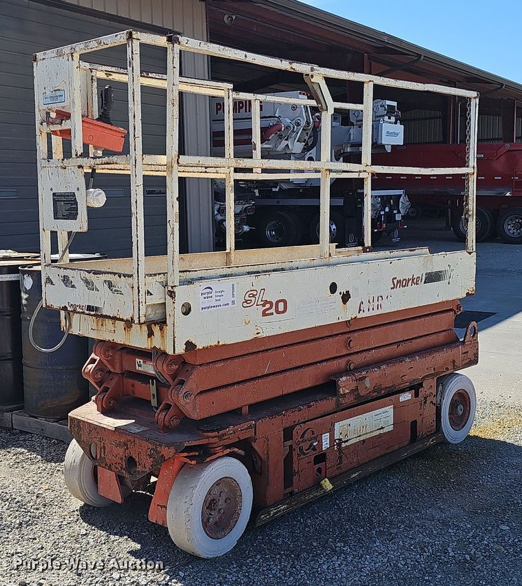 Snorkel SL20 scissor lift - DP0900