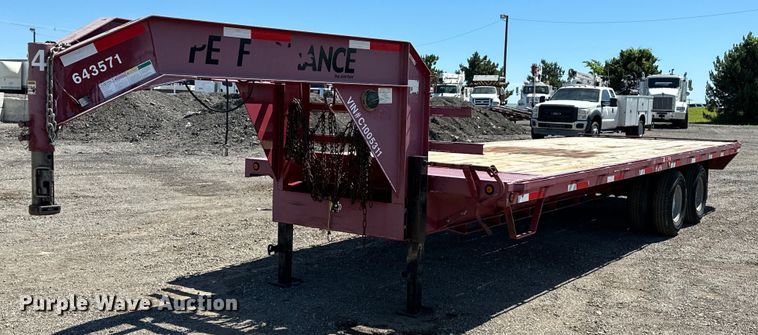 2012 Parker Performance  equipment trailer - EG1551
