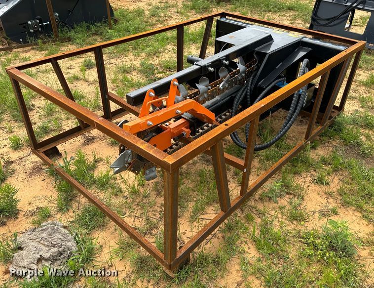 2023 Mower King skid steer trencher - EJ0621