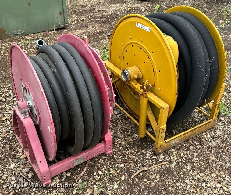 (2) hose reels - ND9371