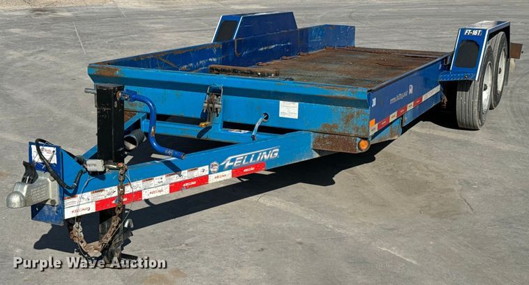 2021 Felling FT-16T tilt deck utility trailer - NL9817